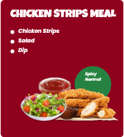 Chicken Strips Meal (spicy/normal)